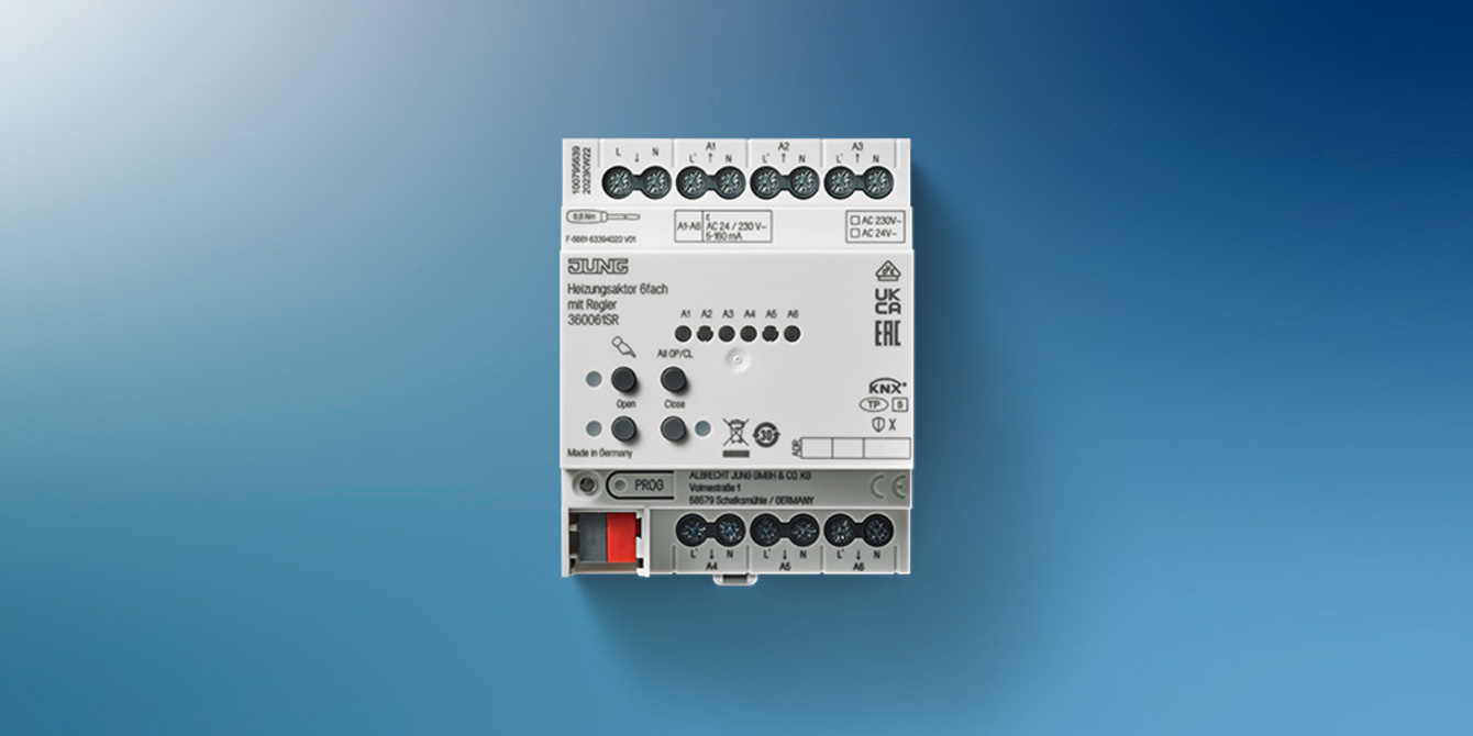 KNX Heizungsaktor 6-fach bei Elektrotechnik Steinmetz GmbH in Ilmtal-Weinstraße OT Denstedt